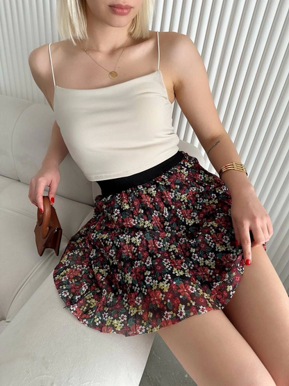 Romantik Bahar Mini Etek